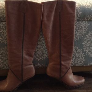 Vintage look Cole Haan Leather boots